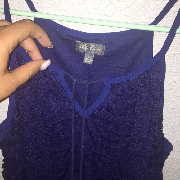 Dark blue dress - Picture 2 of 3